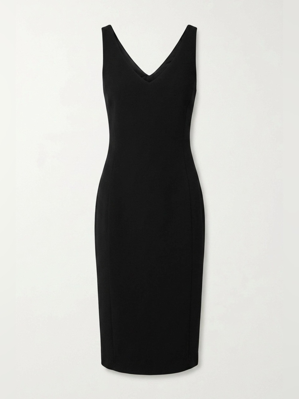 Vintage Jones of New York Black V-Neck Sleeveless Sheath Dress - Women - Picture 2 of 7